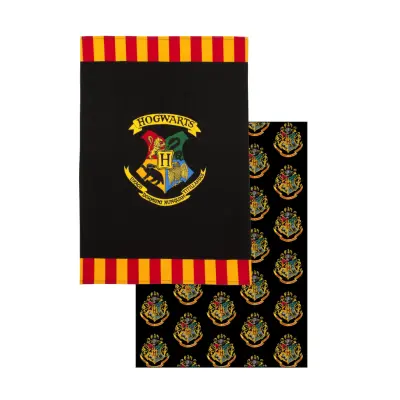 Harry Potter - Hogwarts - Twin Tea Towel Pack