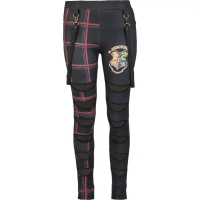 Harry Potter Leggings - DA Grunge Collection - Hogwarts - S XXL - för Dam - flerfärgad