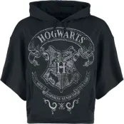 Harry Potter Luvtröja - Hogwart's Crest - S XXL - för Dam - svart