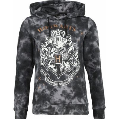 Harry Potter Luvtröja - Hogwarts Starnight - S XL - för Dam - svart