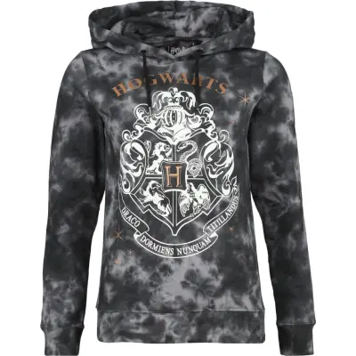 Harry Potter Luvtröja - Hogwarts Starnight - S XL - för Dam - svart