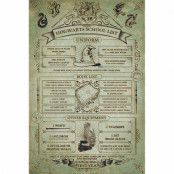 Harry Potter, Maxi Poster - Hogwarts Skollista