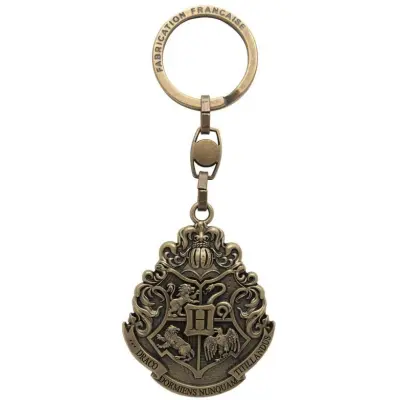 Harry Potter Nyckelring - Hogwart's Crest - för  guldfärgad
