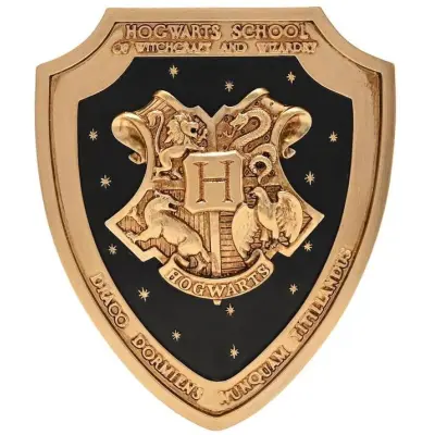 Harry Potter Poster - Alumni 3D Wall Art Hogwarts Crest Shield - för None - flerfärgad