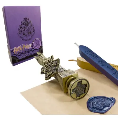 Harry Potter Sigillstämpel Med Vax Hogwarts
