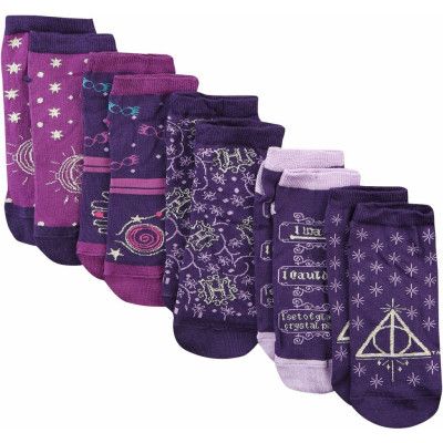 Harry Potter Strumpor - Hogwart's Crest - EU 35-38 EU 39-42 - för Dam - flerfärgad