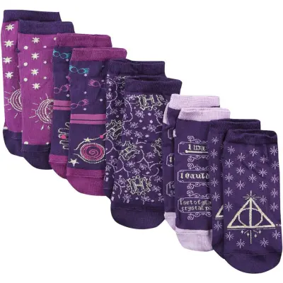 Harry Potter Strumpor - Hogwart's Crest - EU 35-38 EU 39-42 - för Dam - flerfärgad