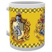 Harry Potter - Hufflepuff Crests Mug