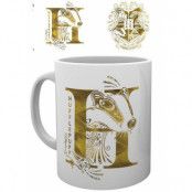 Harry Potter - Hufflepuff Monogram Mug