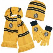 Harry Potter Scarf - Hufflepuff - för  gul/svart