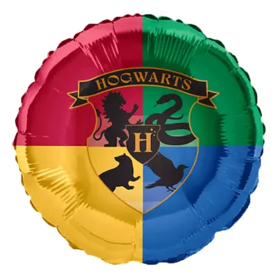 Folieballong Harry Potter™ Elevhem Rund