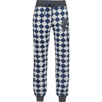 Harry Potter Pyjamasbyxor - Ravenclaw - S M - för Dam - grå/blå