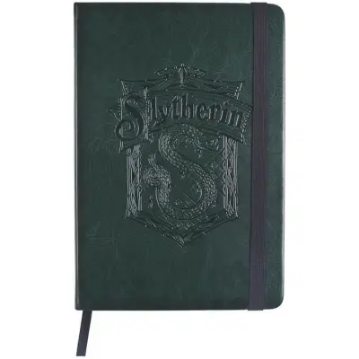 Harry Potter Anteckningsbok - Slytherin - Premium anteckningsbok - för None - mörkgrön
