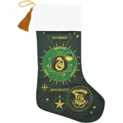 Harry Potter Dekorationsprodukter - Slytherin Weihnachtsstrumpf - för flerfärgad