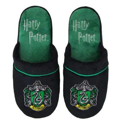 Harry Potter Slippers Slytherin Size M/L