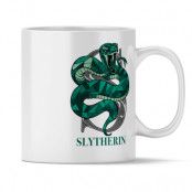 Harry Potter - Slytherin Snake White Mug