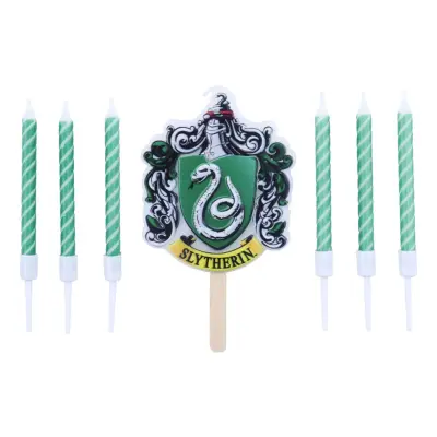 Harry Potter Slytherin Tårtljus - 7-pack