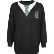 Harry Potter Stickad jumper - Slytherin - S XL - för Dam - svart