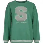 Harry Potter Sweatshirt - Slytherin - L - för Dam - grön