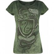 Harry Potter T-shirt - Slytherin - The Snake - S M - för Dam - grön