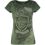 Harry Potter T-shirt - Slytherin - The Snake - S M - för Dam - grön