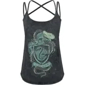 Harry Potter Topp - Slytherin Crest - XS L - för Dam - mörkgrön