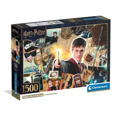 Clementoni Harry Potter Pussel 1500 bitar 31745 - Harry Potter -  Leksaksaffären