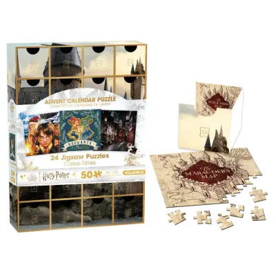 Harry Potter - 24 50P Puzzle - Advent Calendar