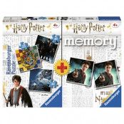 Pussel Harry Potter 3 + memory multipack