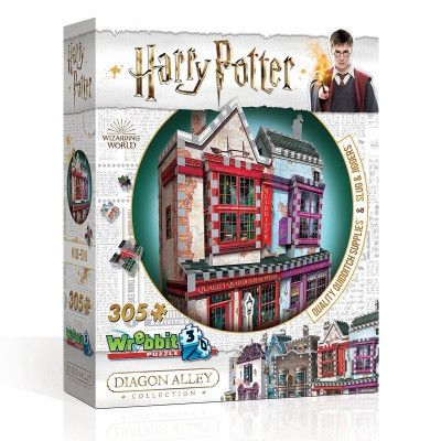 Harry Potter 3D Pussel Quality Quidditch Supplies&Slug&Jiggers 305 bitar