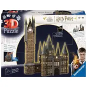 Harry Potter 3D Puzzle Hogwarts Castle: Astronomy Tower - Night Edition (626 Pieces)