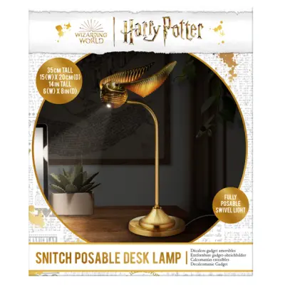 Harry Potter - Golden Snitch - Desk Light 36cm