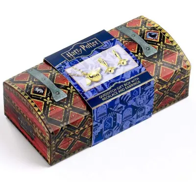 Harry Potter Halsband - Golden Snitch Gift Box - för Dam - guldfärgad