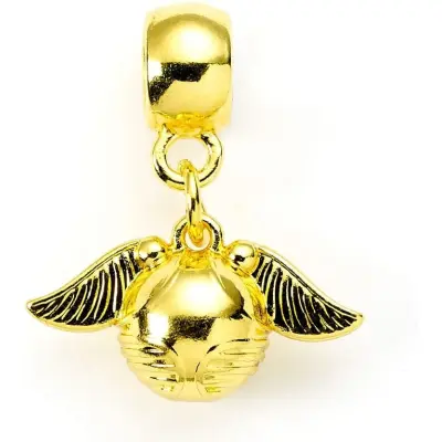 Harry Potter Smycke - Golden Snitch Slider Charm - för Dam - guldfärgad