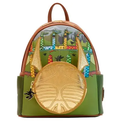 Loungefly Harry Potter Golden Snitch backpack 26cm
