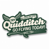 Try Quidditch Sticker, Accessories