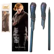 Harry Potter Ron Weasley wand pend and bookmark