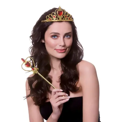 Drottningkrona&Stav Guld