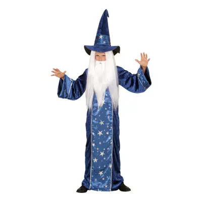 Trollkarl Barn Maskeraddräkt - Small