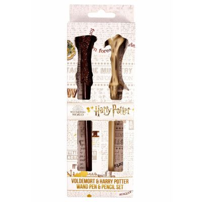 Harry Potter Wand Pen & Pencil set